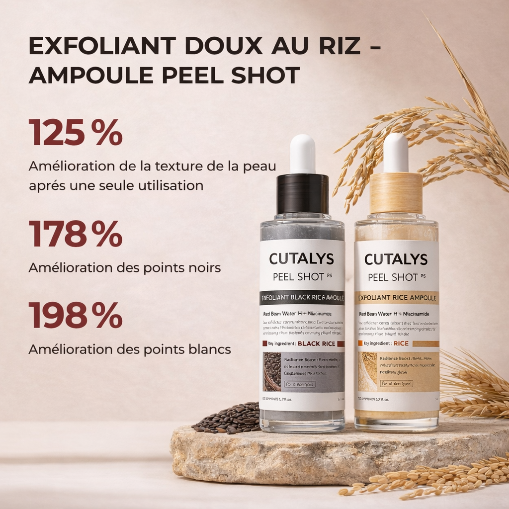 Korean peel shot exfoliant